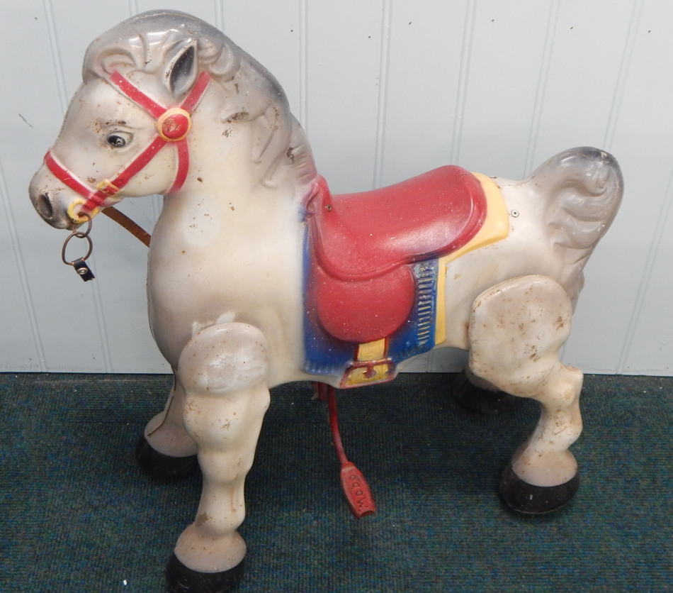 Appraisal: A Mobo child's cast metal horse