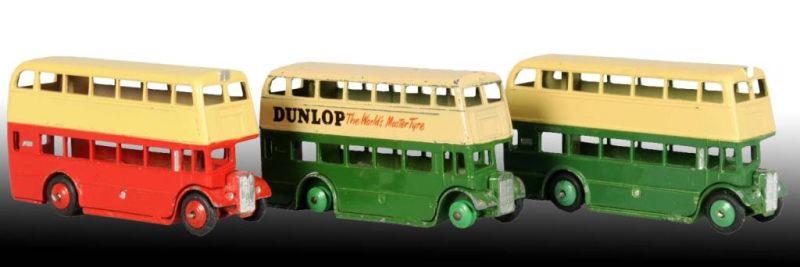 Appraisal: Lot of Dinky Toys Die-Cast Buses Description English One has