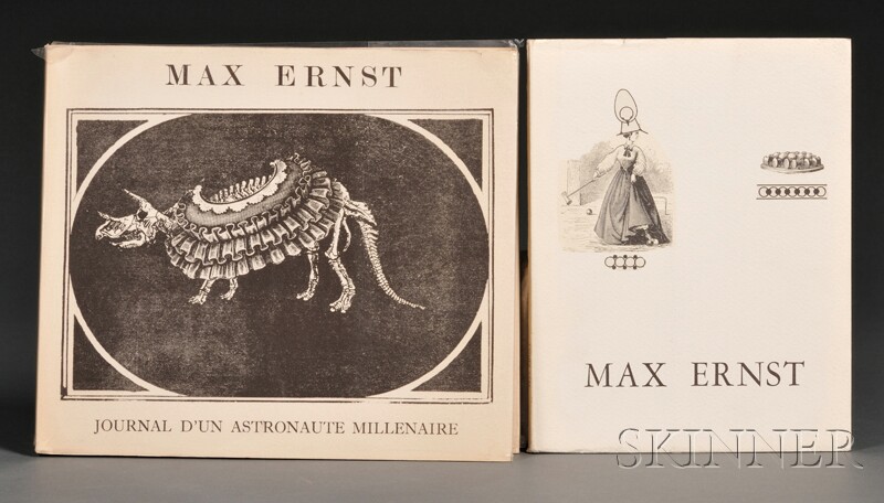 Appraisal: Ernst Max - Two titles Max Ernst Journal d'un Astronaute