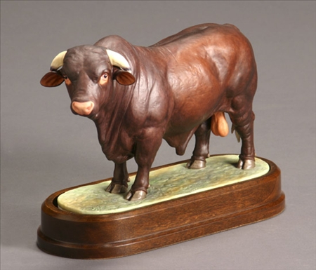 Appraisal: Royal Worcester Santa Gertrudis Bull Modelled by Doris Lindner Circa