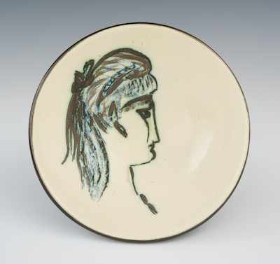 Appraisal: A Madoura Ceramic Designed by Pablo Picasso Spanish - Profil