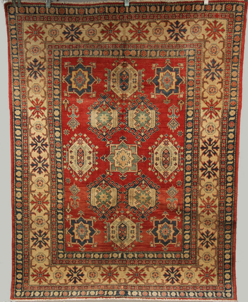 Appraisal: KAZAK RUG - 'X ' - Southwest Caucasus with thirteen