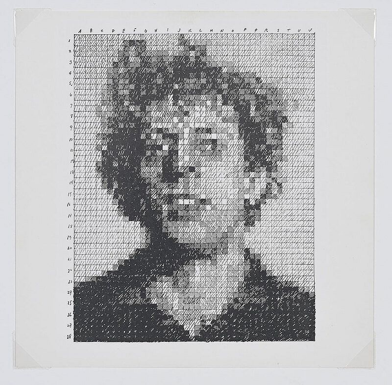 Appraisal: Chuck Close New York born Phil edition from Rubber Stamp