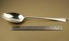 Appraisal: SERVING SPOON - Large th C coin silver serving spoon