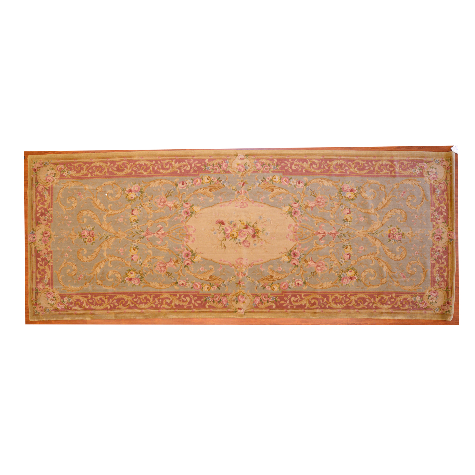 Appraisal: SAVONNERIE GALLERY RUG CHINA X Fourth quarter- th century hand-knotted