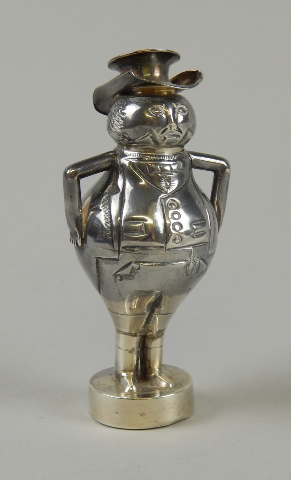 Appraisal: An Edward VII silver novelty pepperette by Harris Leon Brown