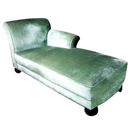 Appraisal: Upholstered Chaise Longue Estimate -