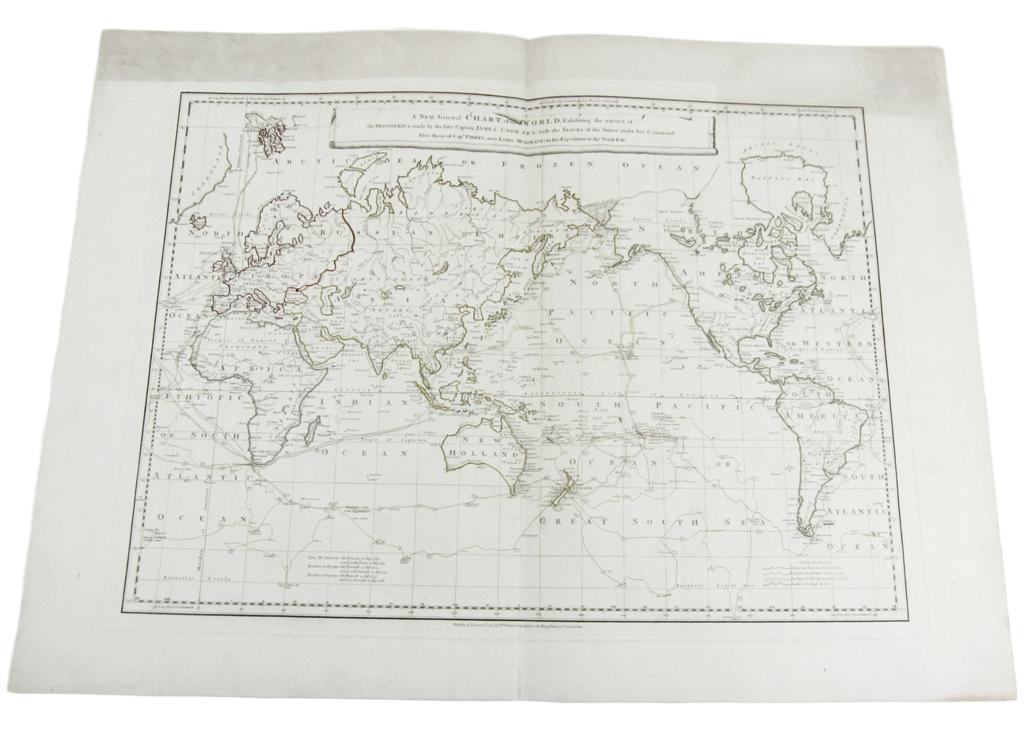 Appraisal: Faden William A new general chart of the world exhibiting