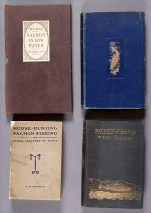 Appraisal: SALMON FISHING EIGHT TITLES Hunt R C Salmon in Low