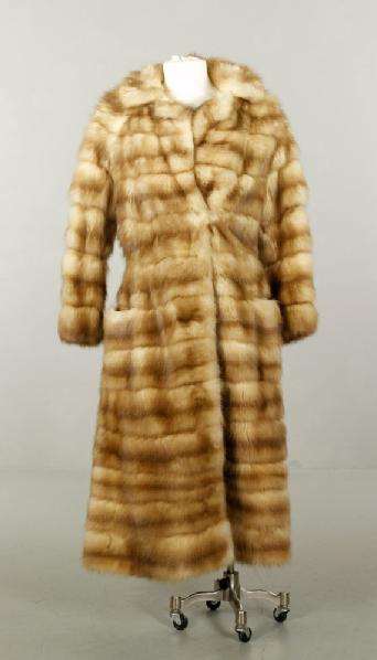 Appraisal: - Stone Martin Fur Coat Stone Martin fur coat labeled