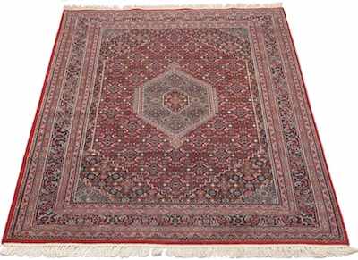 Appraisal: An Estate Bijar Design Carpet Geometric design low wool pile