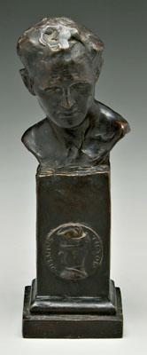 Appraisal: Sally James Farnham bronze New York - portrait bust of