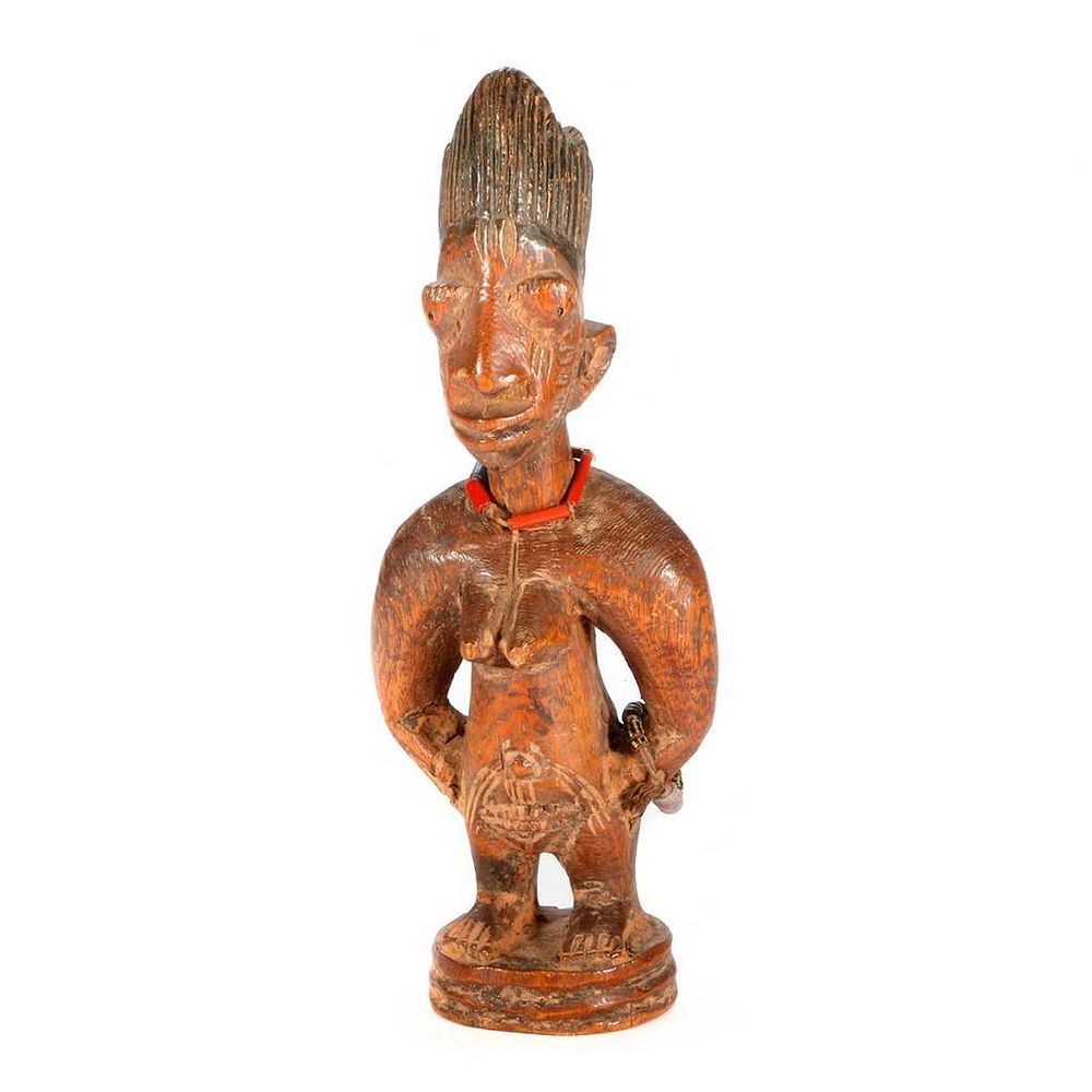 Appraisal: A Yoruba Ibeji figure An early to mid th century