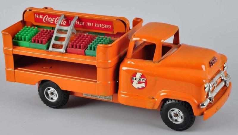 Appraisal: Buddy L Coca-Cola Truck Toy Description Displays wonderfully Has a