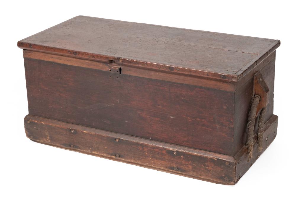 Appraisal: SEA CHEST TH CENTURY HEIGHT WIDTH DEPTH SEA CHEST th