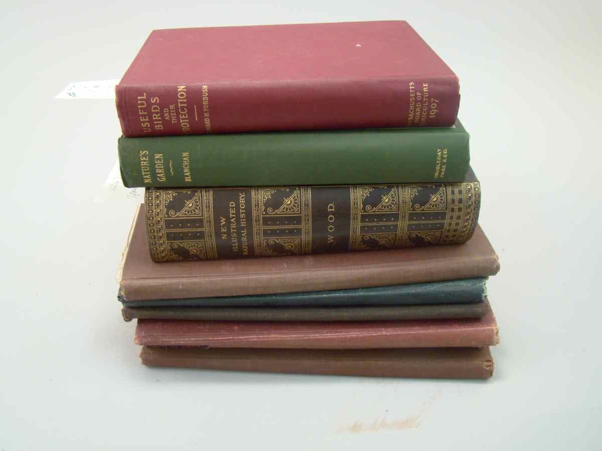 Appraisal: NATURE ANIMALS Nine books Blanchan Neltje Nature's Garden NY Q