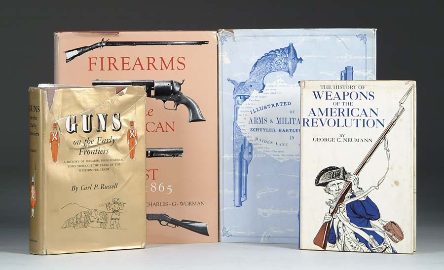 Appraisal: LOT OF APPROX BOOKS MOSTLY RELATING TO WEAPONS OF COLONIAL