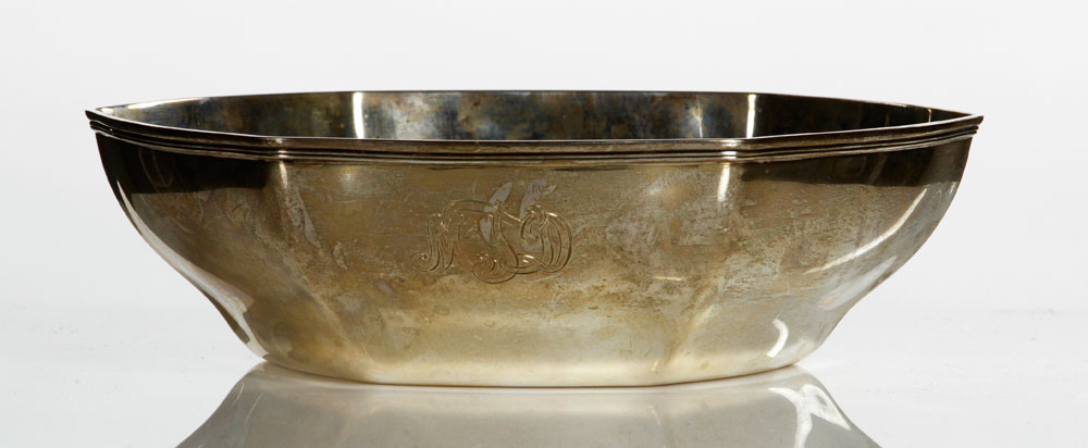 Appraisal: - Tiffany Co Sterling Bowl Tiffany Co sterling bowl with