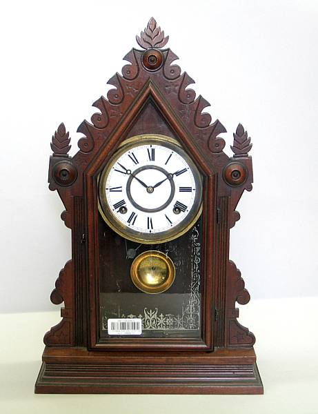 Appraisal: An American Aesthetic mantel clock E Ingraham amp Co Bristol