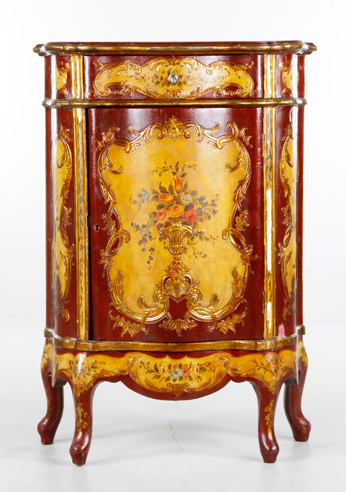 Appraisal: - th C French Gilt Commode th century French gilt