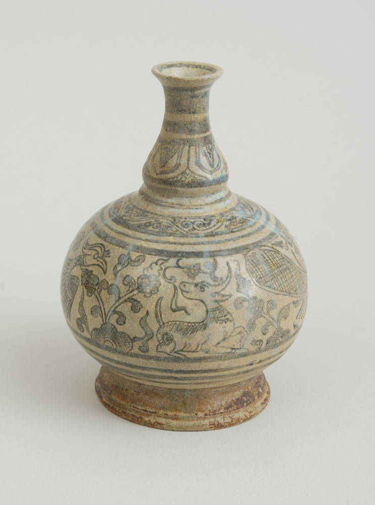 Appraisal: HAN TYPE POTTERY VASE in Estimate -