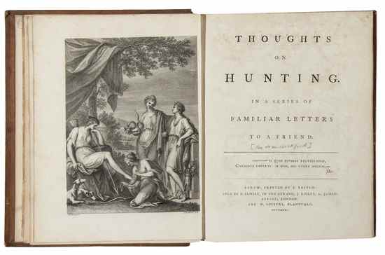 Appraisal: Beckford Peter Thoughts on Hunting In a series of Familiar