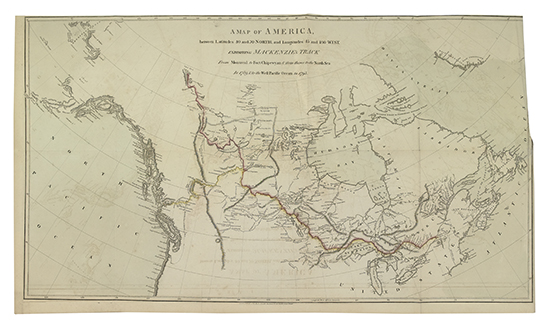 Appraisal: ARCTIC--CANADA Mackenzie Alexander Voyages from Montreal on the River St