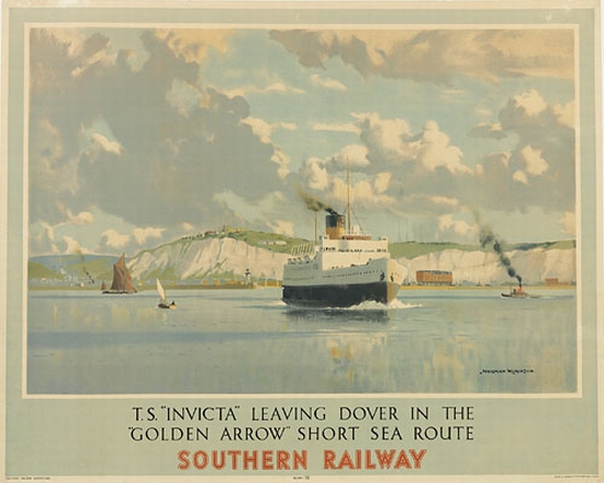 Appraisal: NORMAN WILKINSON - SOUTHERN RAILWAY INVICTA x inches x cm