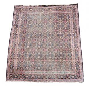 Appraisal: Hand Woven Persian Tabriz Rug ' x ' Wool Iran