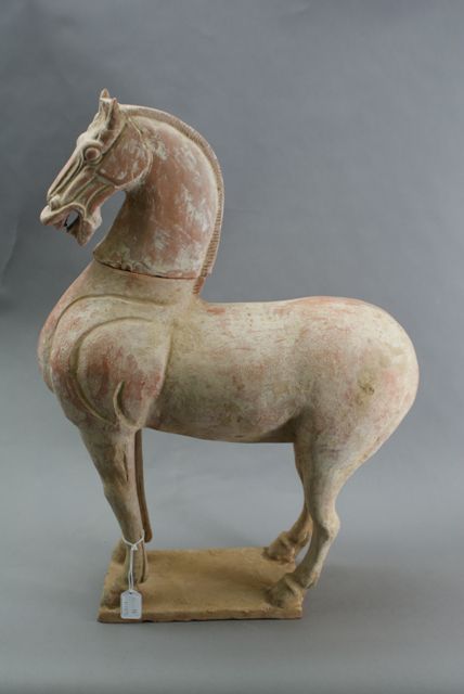 Appraisal: A Chinese Han style pottery horse cm high