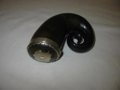 Appraisal: A SCOTTISH HORN SNUFF MULL the hinged lid with silver