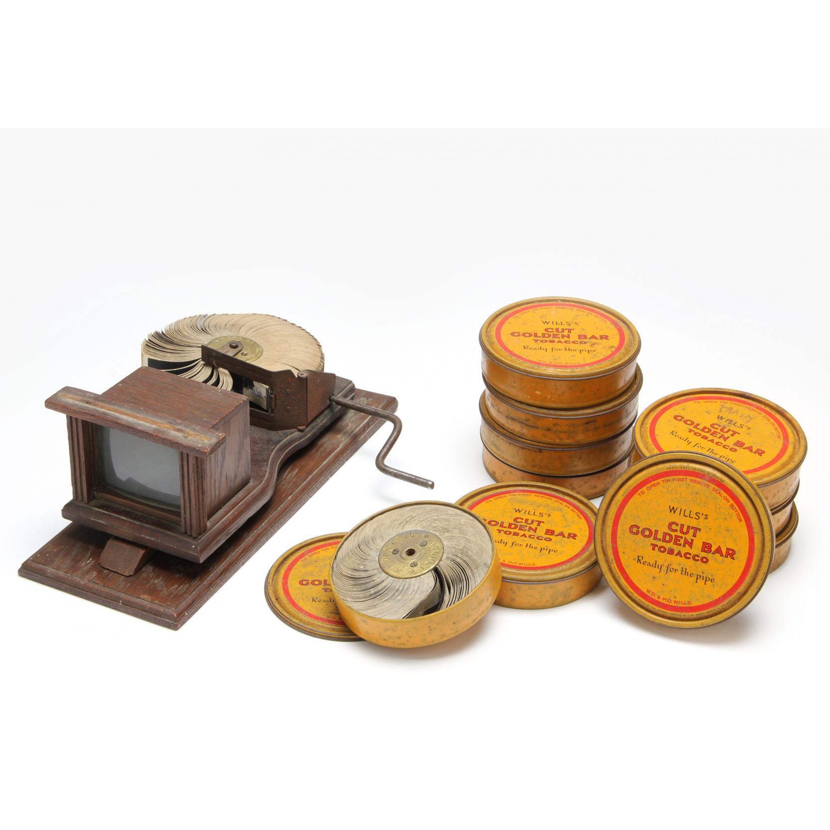 Appraisal: The Kinora Perpetual Motion Picture Viewer With Reels London circa