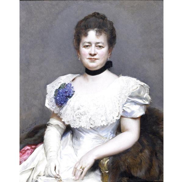 Appraisal: RAIMUNDO DE MADRAZO Y GARRETA Italian - Pair of th