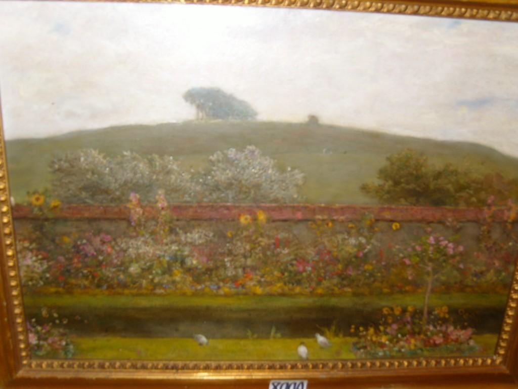 Appraisal: An early th century oil painting on board of a