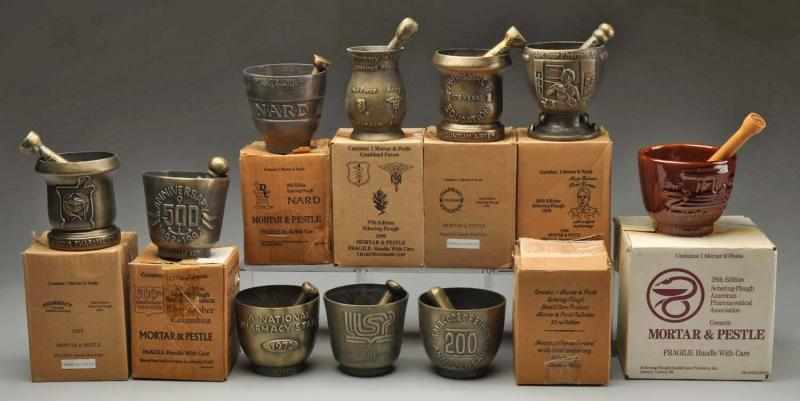 Appraisal: Lot of Mortars Pestles Description From the Schering Collection to