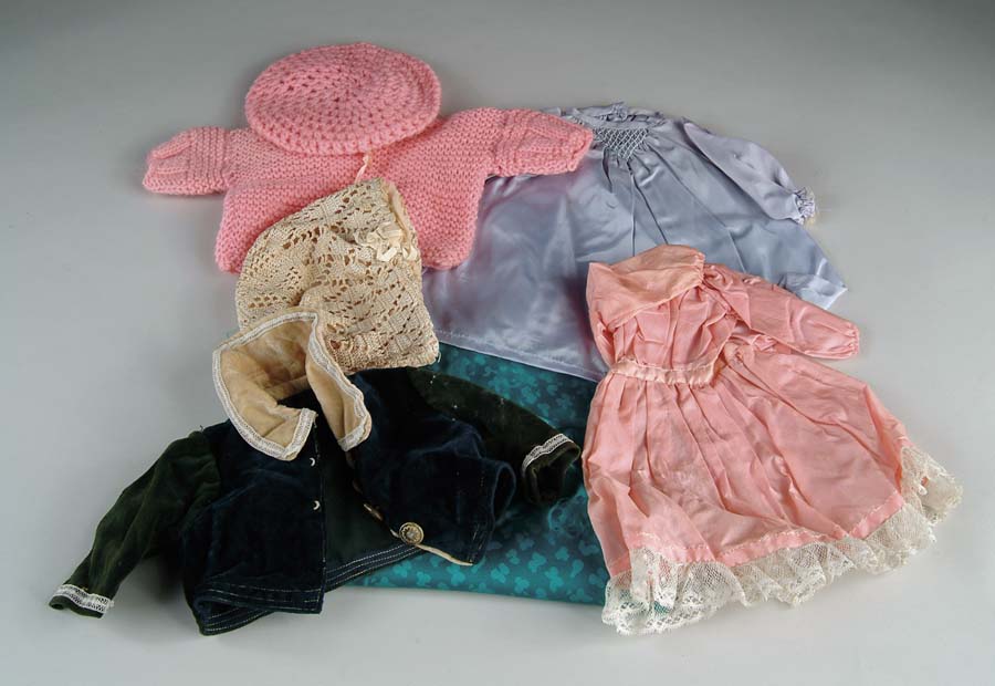 Appraisal: LARGE LOT OF DOLL CLOTHES A multitude of dresses and