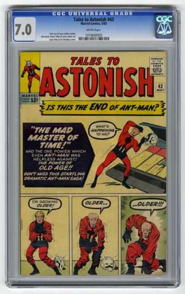 Appraisal: Tales to Astonish CGC Marvel Comics Stan Lee and Larry