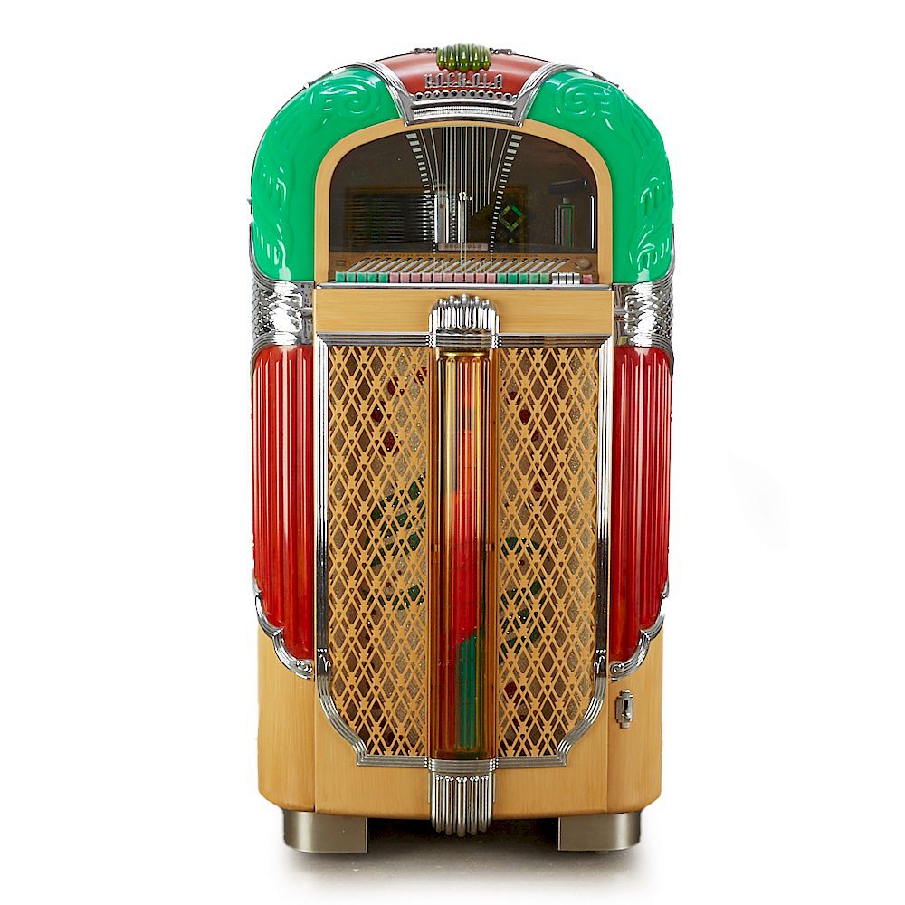 Appraisal: Rock-Ola Jukebox Magic-Glo Rock-Ola Jukebox model jukebox was part of