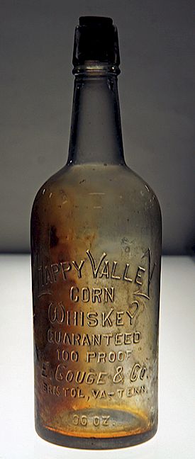 Appraisal: Bristol Tennessee Va Bottle Exclusive on Bidsquare Happy Valley Corn