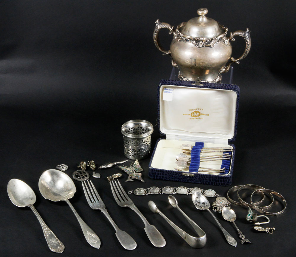 Appraisal: - Miscellaneous Silver Items lot of miscellaneous silver items to