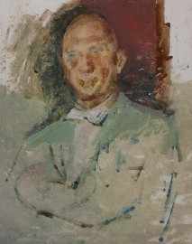 Appraisal: William Dobell - Study for Portrait of Commander Harry Jayton