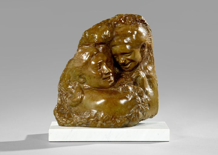 Appraisal: Emile-Antoine Bourdelle French - Mere et Fille Mother and Girl