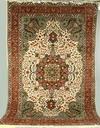 Appraisal: CARPET - ' x ' - Oriental carpet with oval