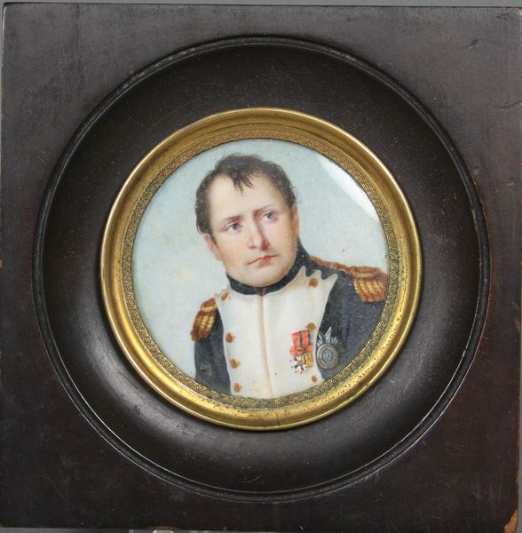 Appraisal: Early-to-mid th Century French portrait on Napoleon oil on ivory