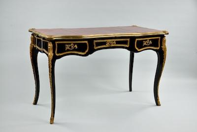 Appraisal: A Delicately Proportioned French Style Table Desk Measuring approx -