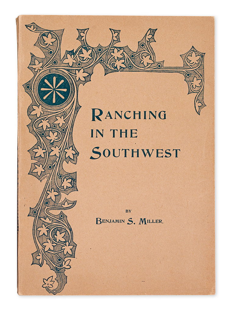 Appraisal: KANSAS Miller Benjamin Ranch Life in Southern Kansas and the