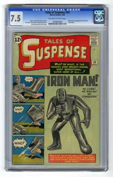 Appraisal: Tales of Suspense CGC Marvel Comics Stan Lee and Larry