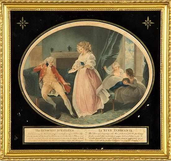 Appraisal: Thomas Stothard after British - PAIR OF WORKS THE INNOCENT