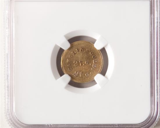 Appraisal: - A Bechtler One Dollar Gold Piece Plain Edge Certified