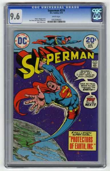 Appraisal: Superman CGC D C Comics Click for full description